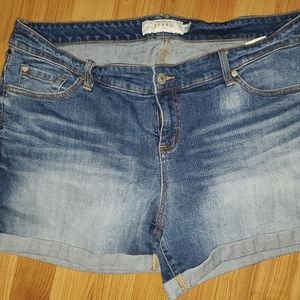 Torrid jean shorts 18